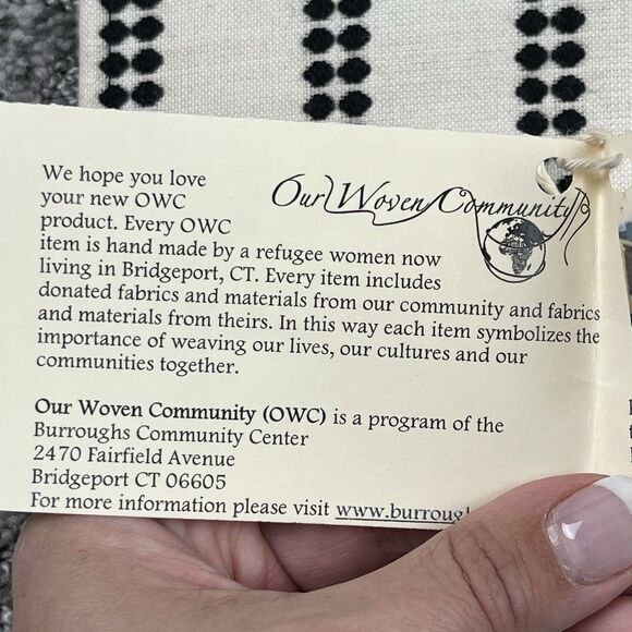 Our Woven Community Clutch Womens One Size Tapestry Handmade Crafted Green - Picture 7 of 12